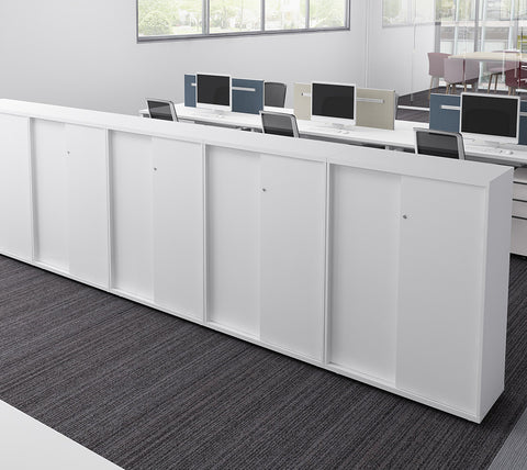 Sliding Door Wooden Cabinet