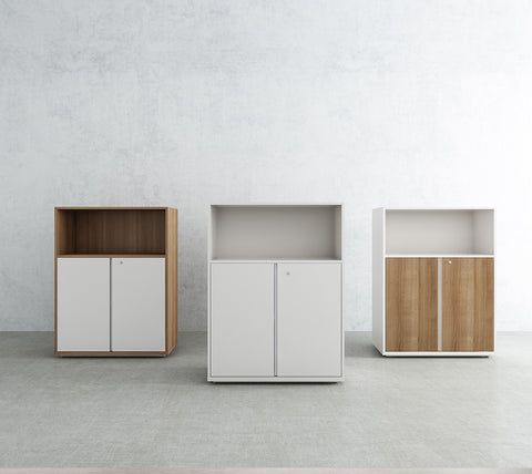 Hinged Door Wooden Cabinet